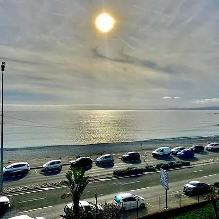 Lägenhet Vue Mer, Plages A 2 Min, Cagnes-sur-Mer